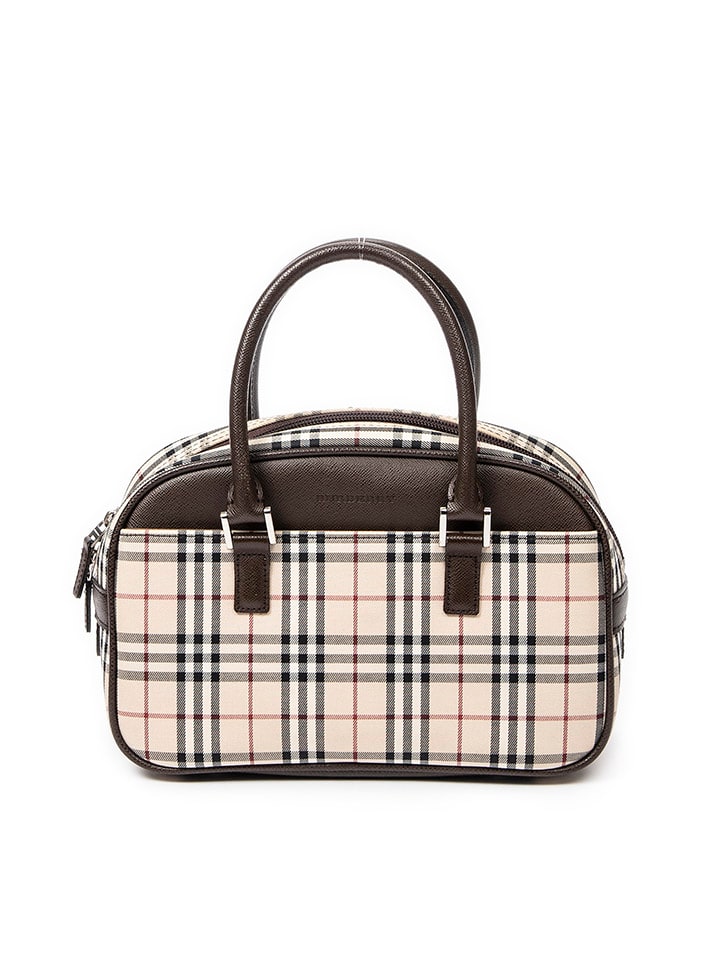 Burberry Torebka w kolorze brązowo-beżowym - 25 x 17 x 10 cm rozmiar: onesize