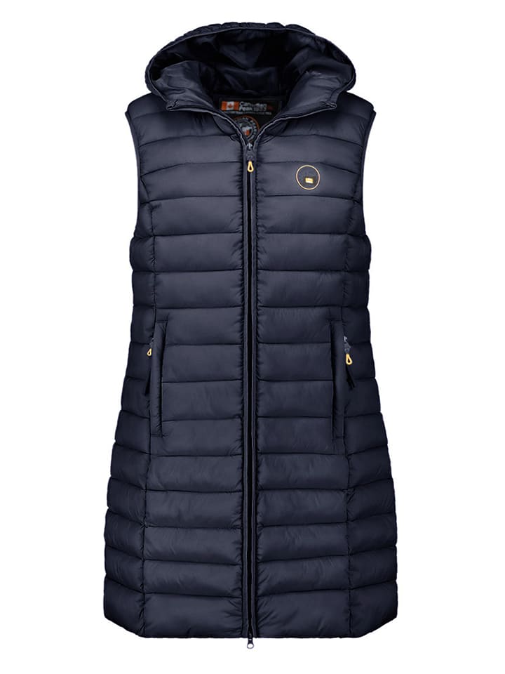 Canadian Peak Kamizelka pikowana "Vatikamapeak" w kolorze granatowym rozmiar: S