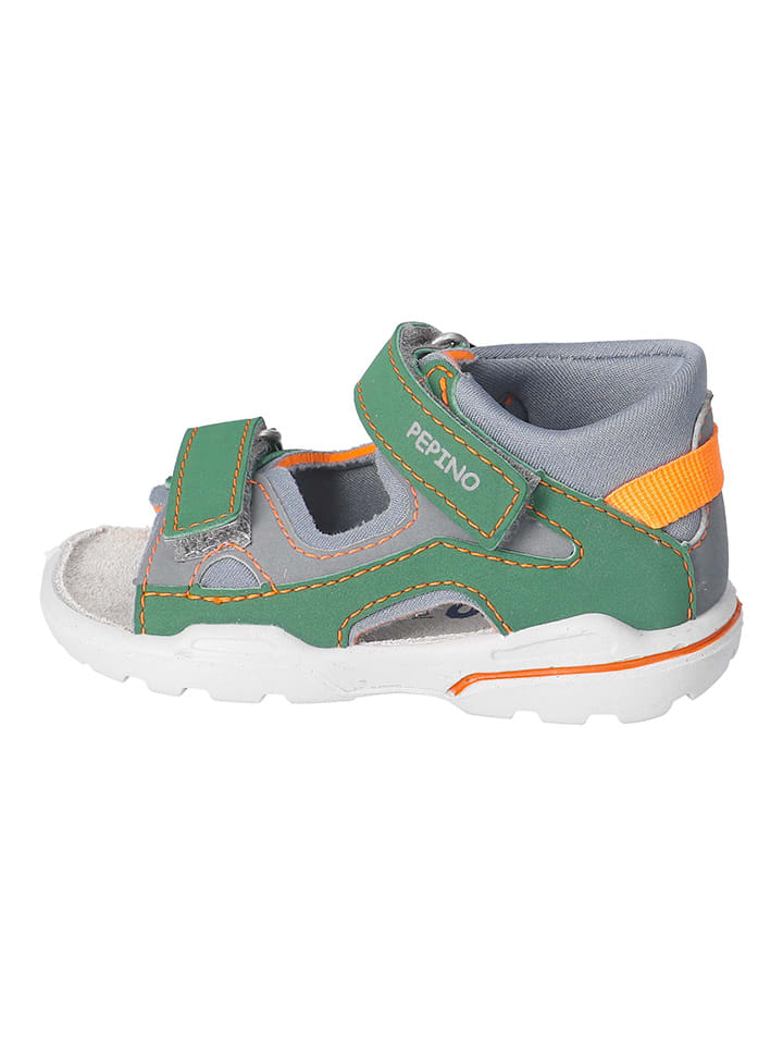 PEPINO Sandały w kolorze szaro-zielonym rozmiar: 27