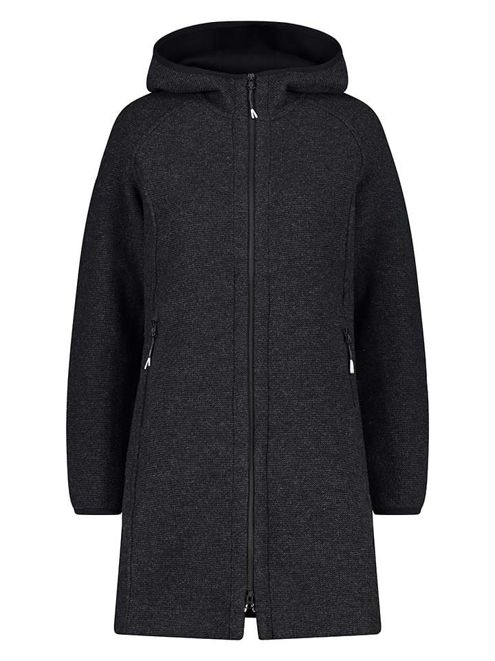 CMP Płaszcz funkcyjny w kolorze czarnym rozmiar: 34