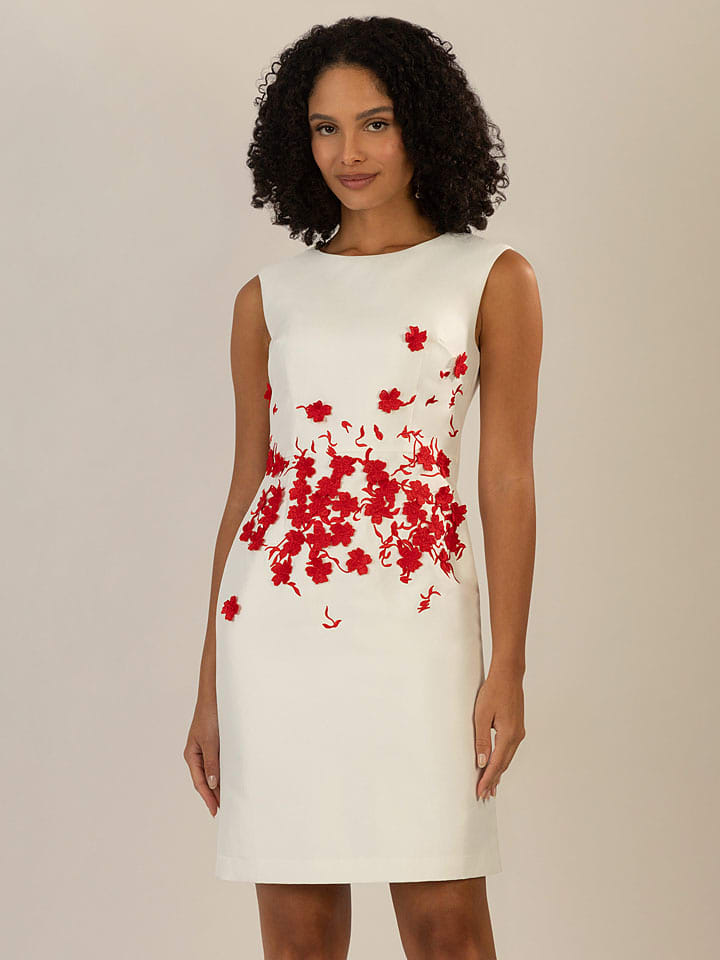 APART Sukienka w kolorze biało-czerwonym rozmiar: 36