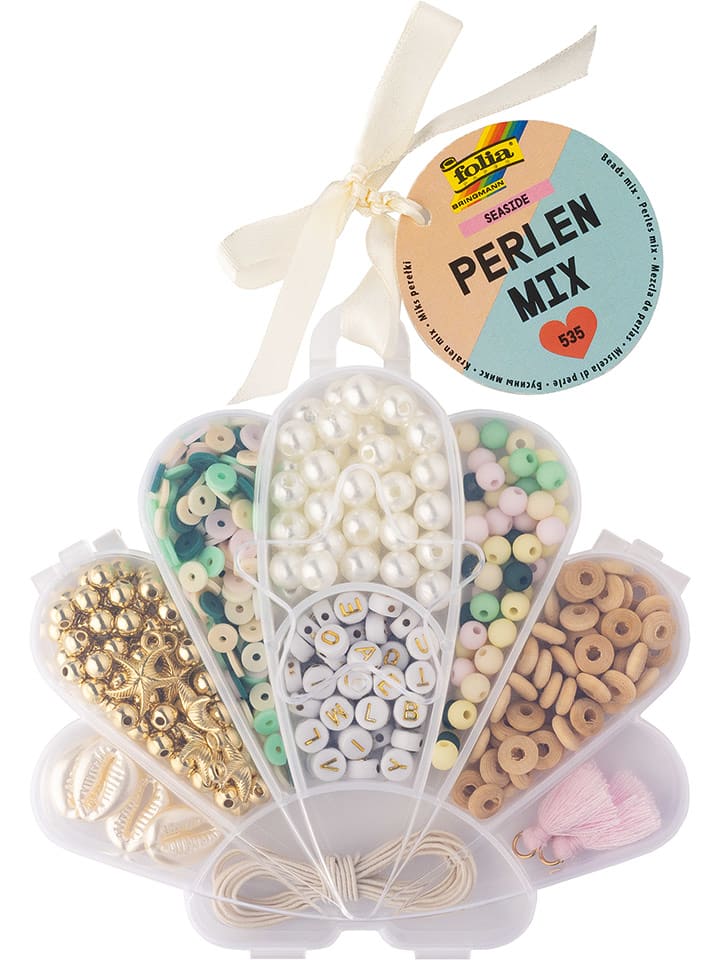 folia PAPER Miks koralików "SEASIDE" w różnych kolorach rozmiar: onesize