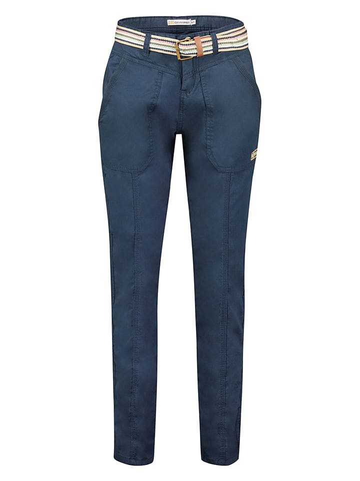 Geographical Norway Spodnie "Prioria" w kolorze granatowym rozmiar: XL