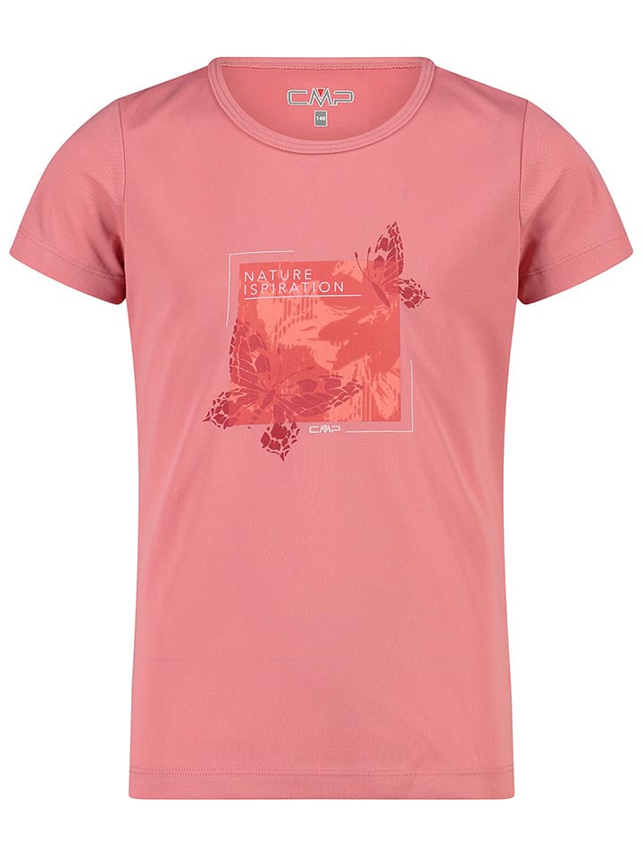 CMP Koszulka funkcyjna w kolorze jasnoróżowym rozmiar: 98