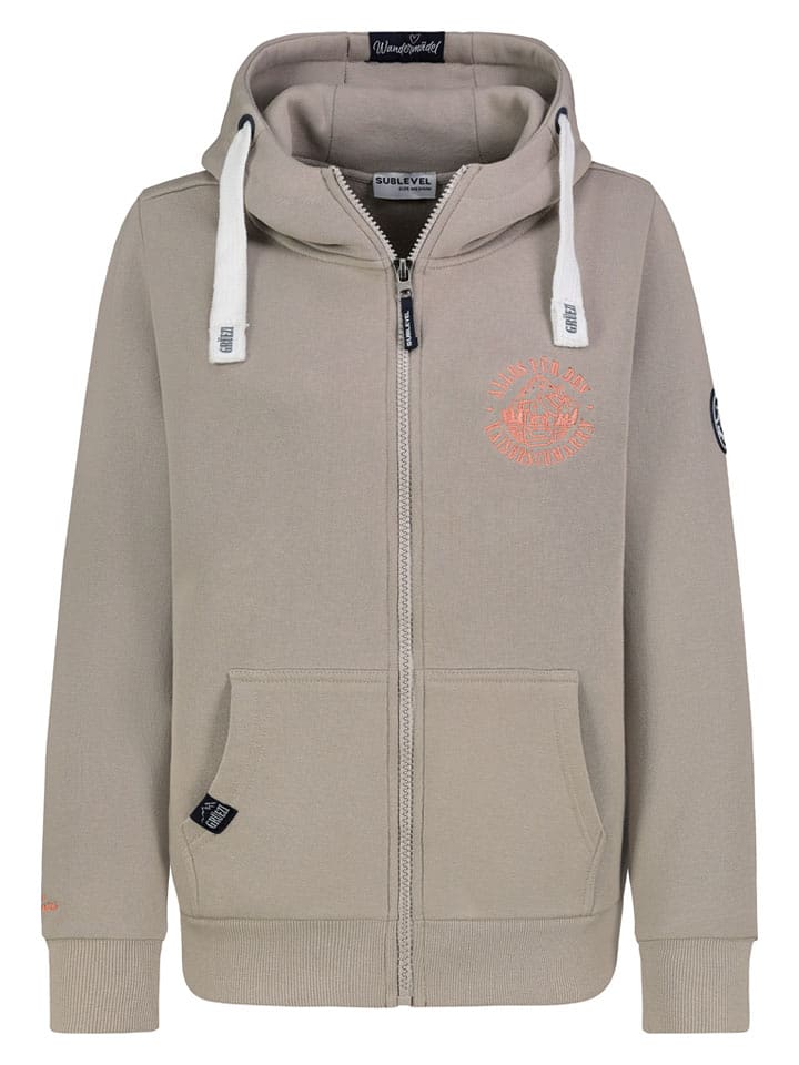 Sublevel Bluza w kolorze beżowo-szarym rozmiar: L