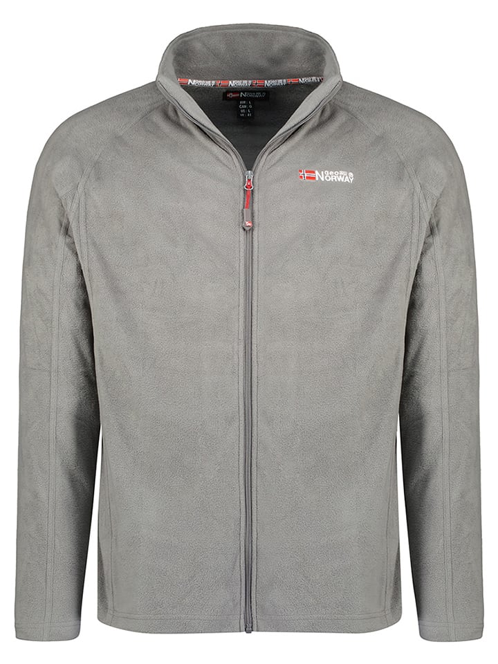 Geographical Norway Kurtka polarowa "Tug" w kolorze szarym rozmiar: 3XL