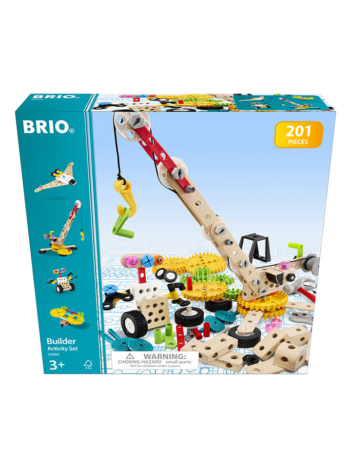 Brio 201-częściowy zestaw budowlany - 3+ rozmiar: onesize