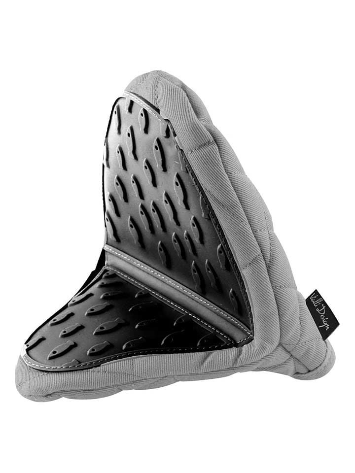 Vialli Design Rękawica kuchenna w kolorze szaro-czarnym rozmiar: onesize