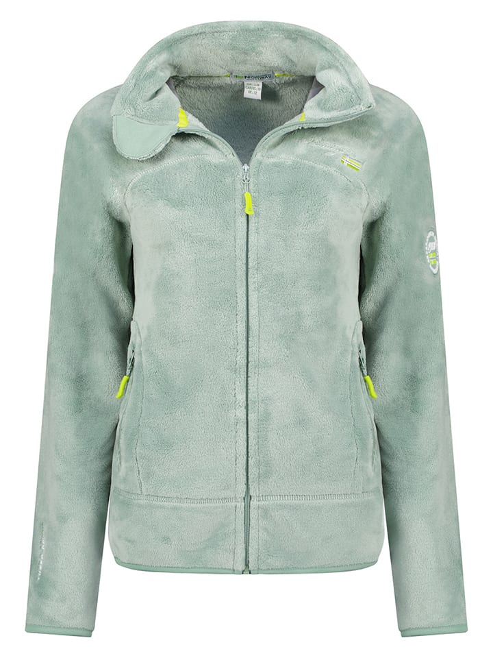 Geographical Norway Kurtka polarowa "Upaline" w kolorze miętowym rozmiar: L