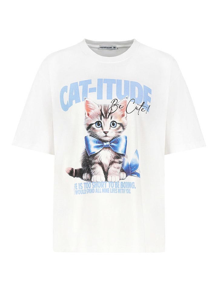 Sublevel Koszulka w kolorze białym rozmiar: S