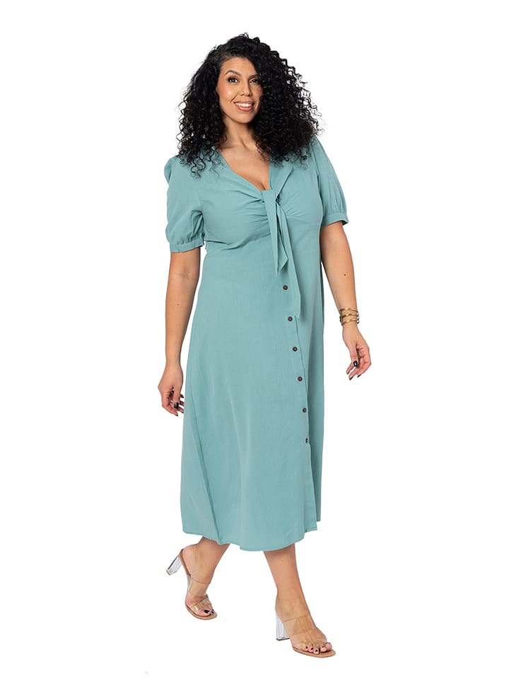 Aller Simplement Sukienka w kolorze błękitnym rozmiar: 50/52