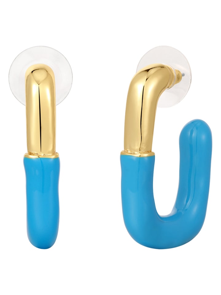 Yokoamii Pozłacane kolczyki-półkreole rozmiar: onesize