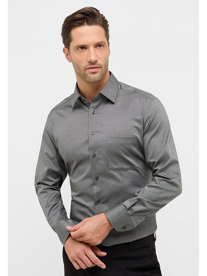 Eterna Koszula - Modern fit - w kolorze antracytowym rozmiar: 41