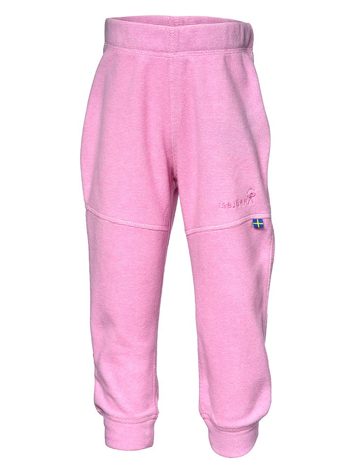 Isbjörn Spodnie polarowe "Lynx" w kolorze jasnoróżowym rozmiar: 134/140