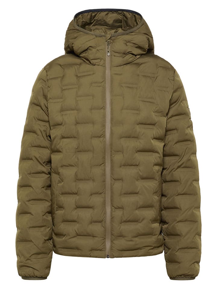 Mustang Kurtka pikowana w kolorze khaki rozmiar: 3XL