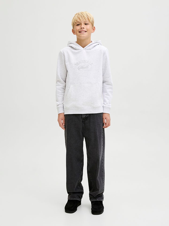 JACK & JONES Junior Bluza "Bleecker" w kolorze białym rozmiar: 152