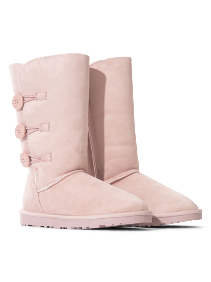 ISLAND BOOT Botki zimowe "Flora" w kolorze jasnoróżowym rozmiar: 40