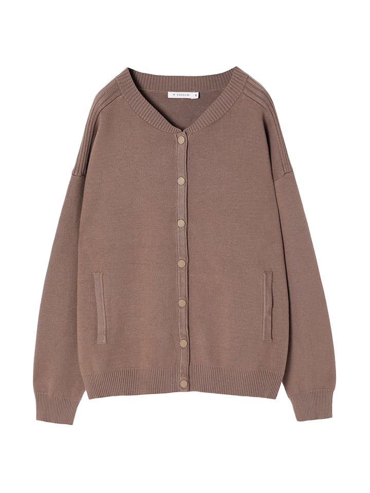 TATUUM Kardigan w kolorze jasnobrązowym rozmiar: XL