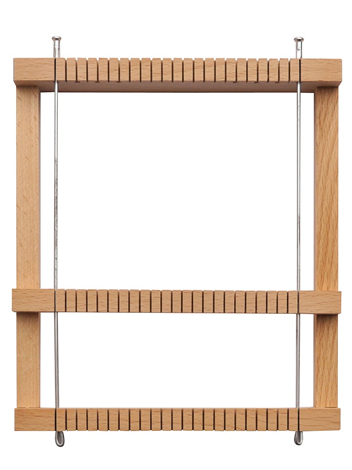 Playbox Ramka w kolorze brązowym do tkania - 22 x 19 cm rozmiar: onesize