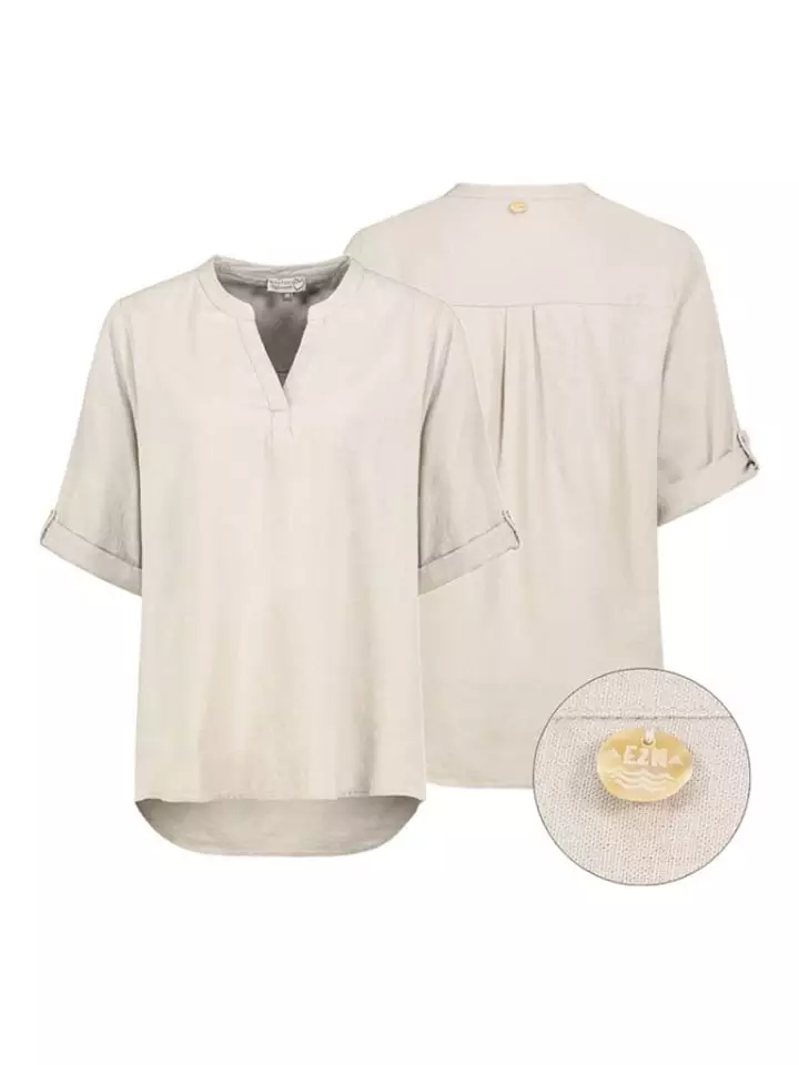 Eight2Nine Bluzka w kolorze kremowym rozmiar: S