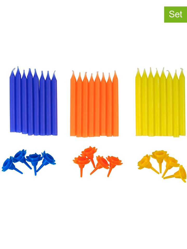 Dr. Oetker Świeczki (48 szt.) "Mouse" w różnych kolorach rozmiar: onesize