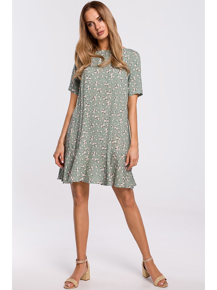 made of emotion Sukienka w kolorze zielonym rozmiar: S