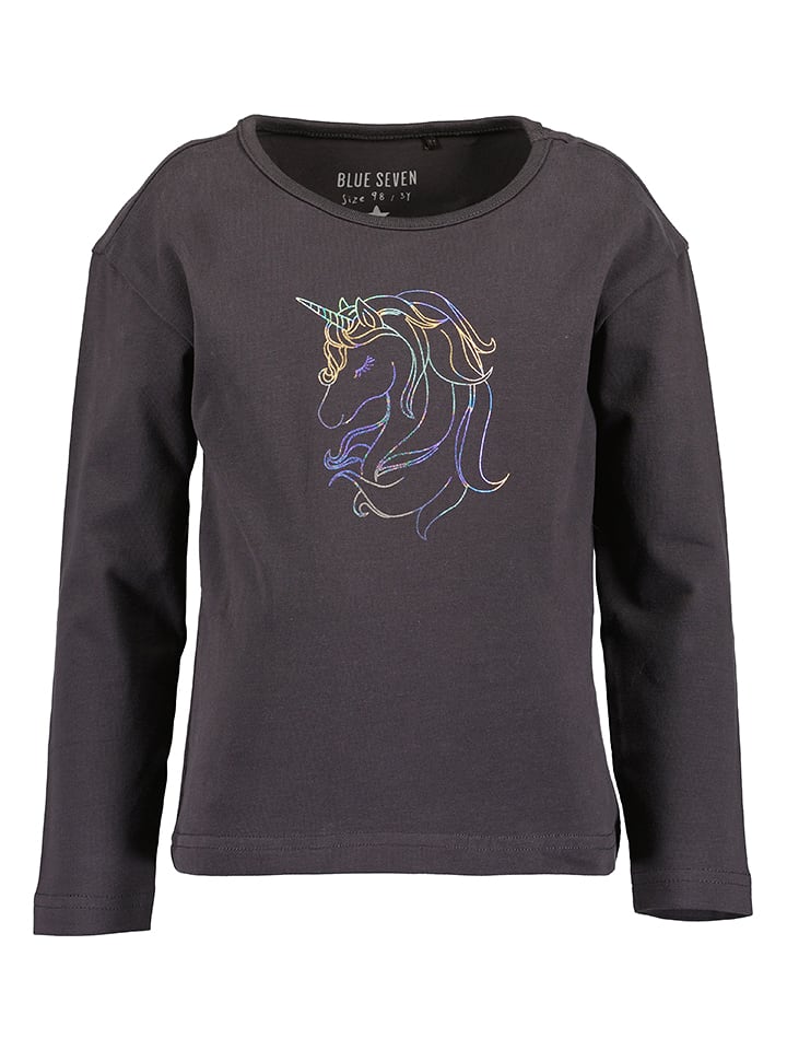 Blue Seven Koszulka w kolorze antracytowym rozmiar: 104