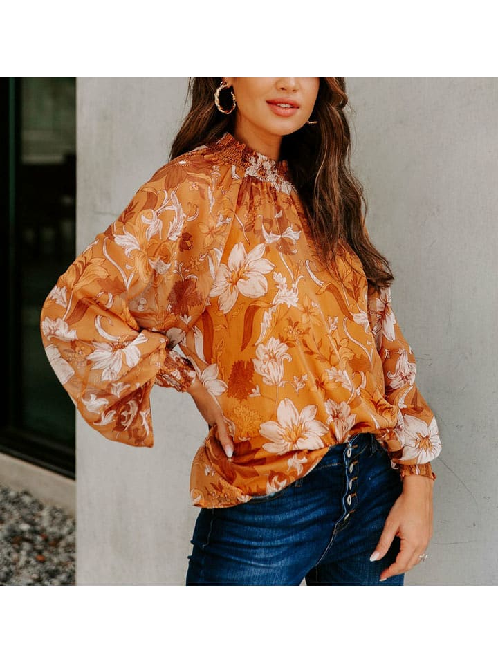 Milan Kiss Bluzka w kolorze pomarańczowym rozmiar: L