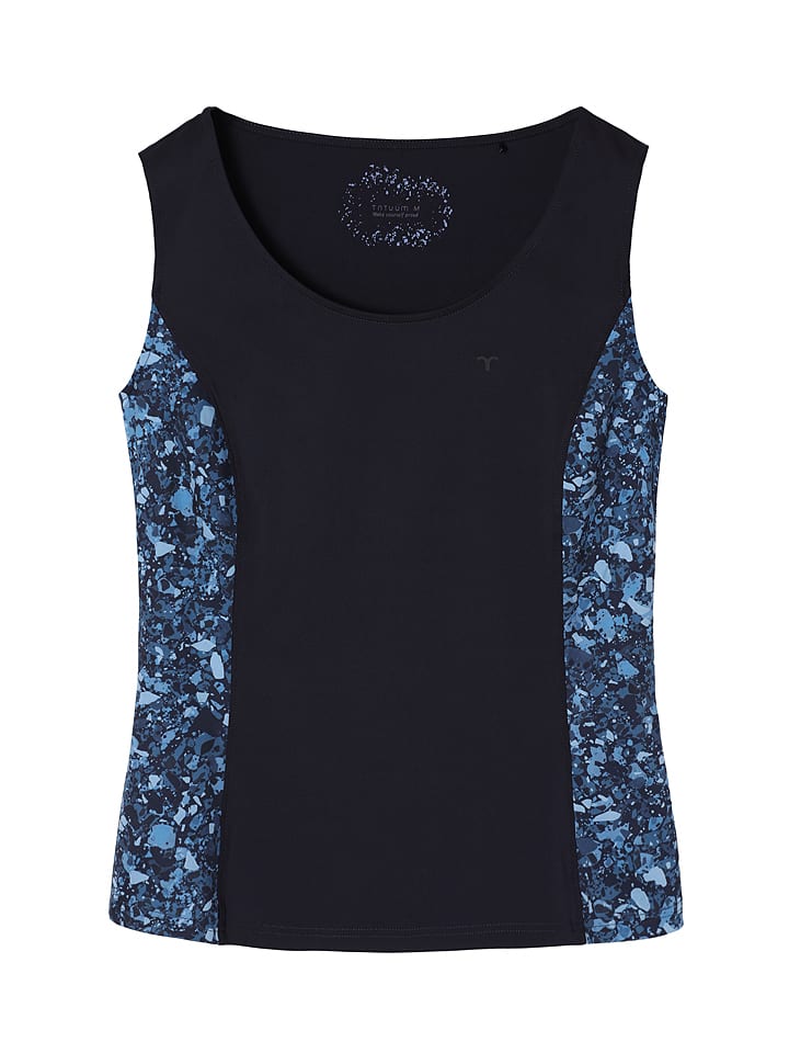 TATUUM Top w kolorze granatowym rozmiar: XL