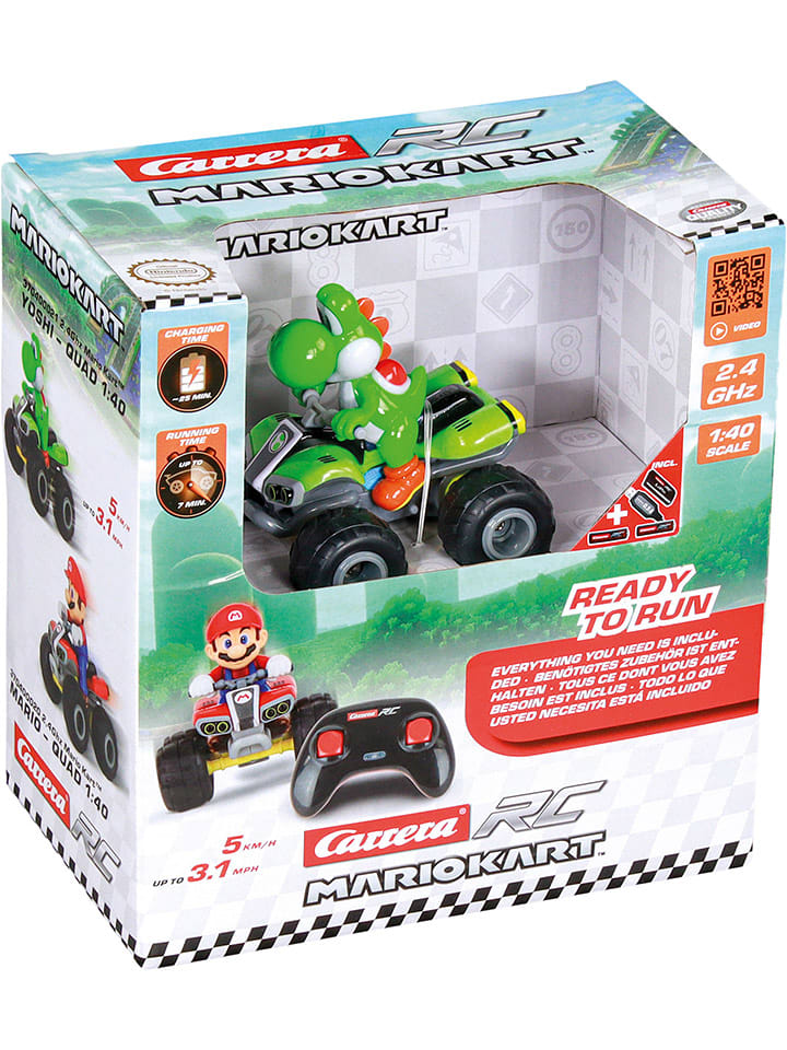Carrera Samochód zdalnie sterowany "Mario Kart - Yoshi - Quad" - 6+ rozmiar: onesize