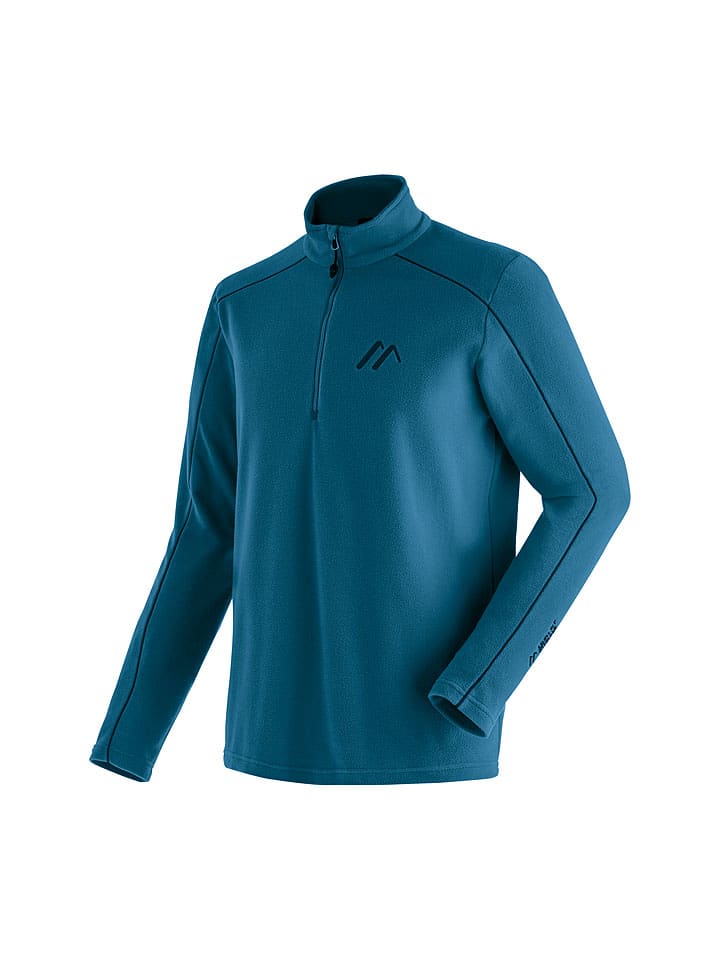 Maier Sports Bluza polarowa "Dennis" w kolorze morskim rozmiar: 52