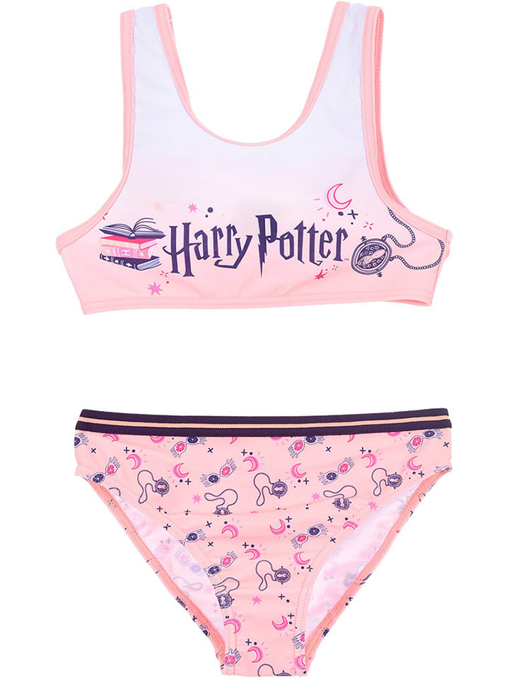 Harry Potter Bikini "Harry Potter" w kolorze jasnoróżowym rozmiar: 110