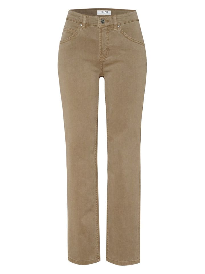 Toni Dżinsy - Regular fit - w kolorze beżowym rozmiar: 38K