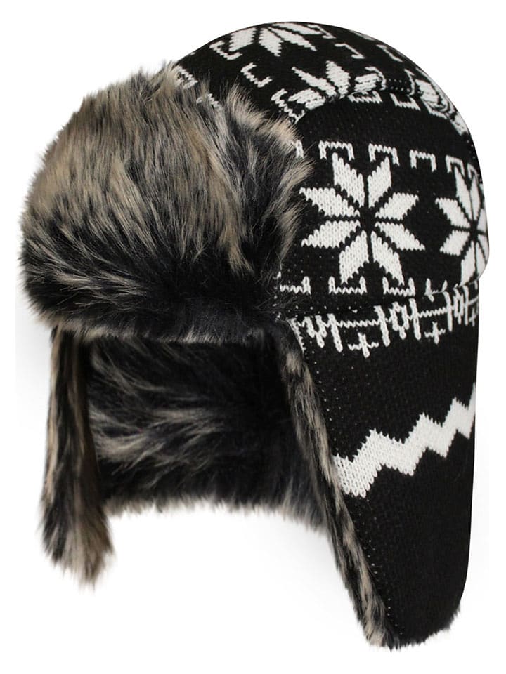 Geographical Norway Czapka w kolorze czarnym rozmiar: onesize