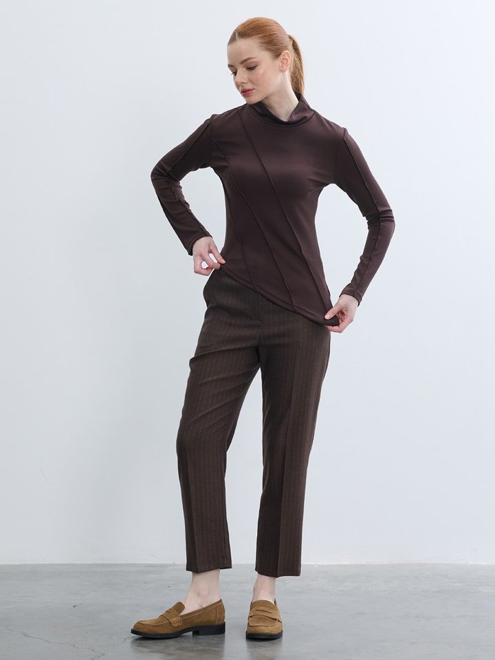 BGN Koszulka w kolorze brązowym rozmiar: 38