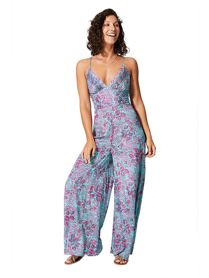 Ipanima Kombinezon w kolorze turkusowo-różowo-fioletowym rozmiar: 34/36