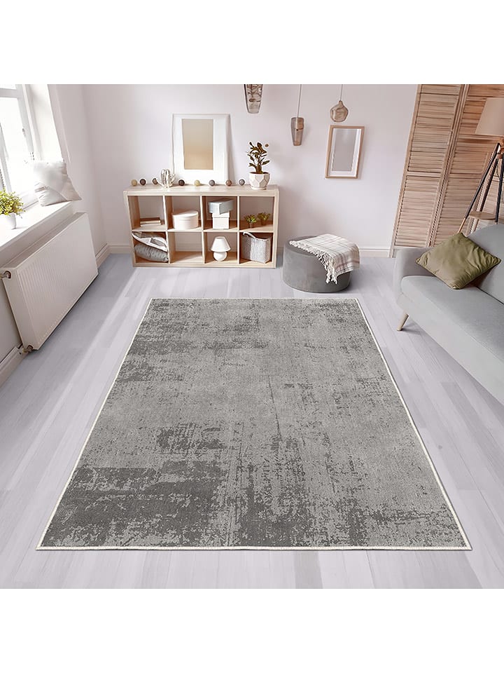 CARPET DIEM Dywan w kolorze szarym rozmiar: 80x150 cm