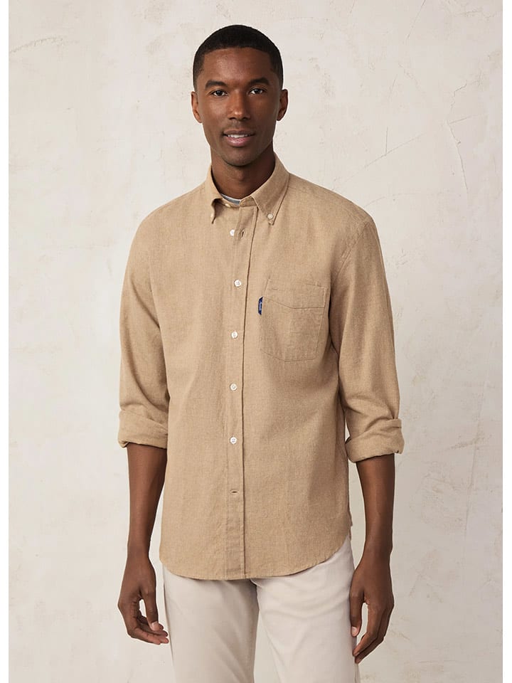 Façonnable Koszula w kolorze beżowym rozmiar: M