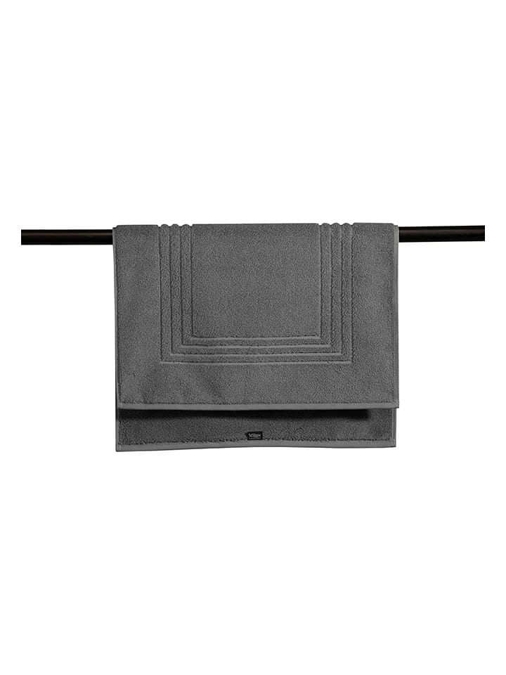 Vossen Dywanik łazienkowy "De Luxe" w kolorze antracytowym rozmiar: 50x70 cm