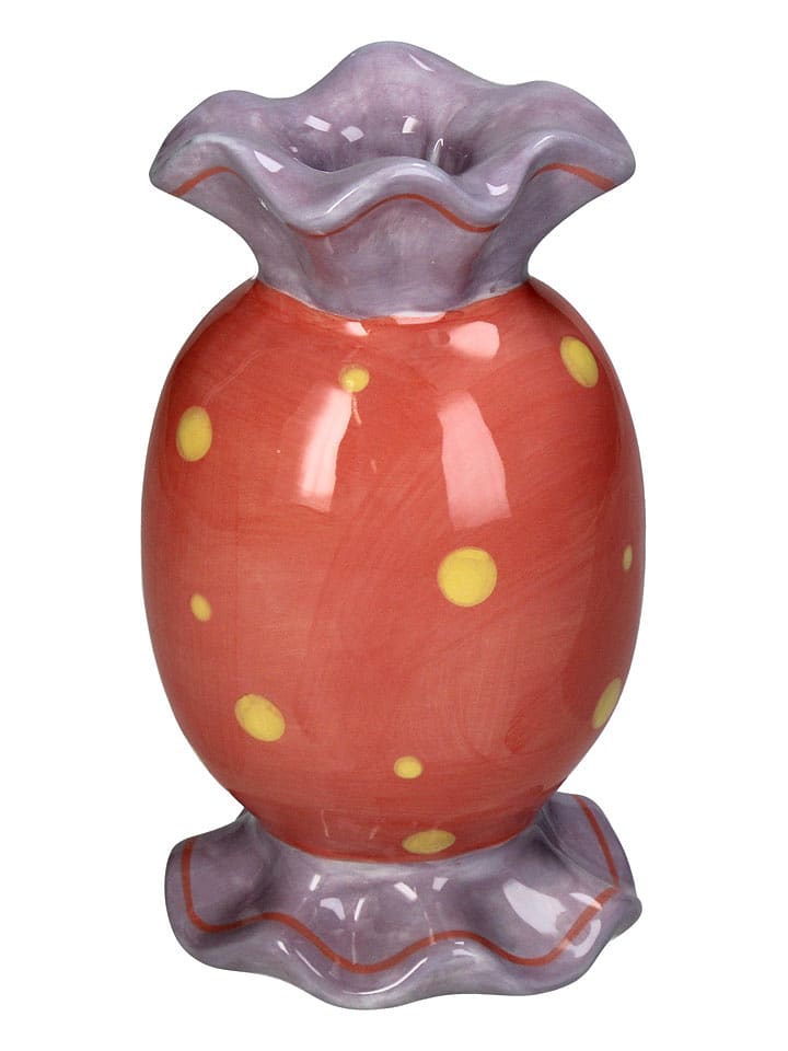 Kersten Świecznik "Candy" w kolorze czerwono-fioletowym - 9 x 16 x 8 cm rozmiar: onesize