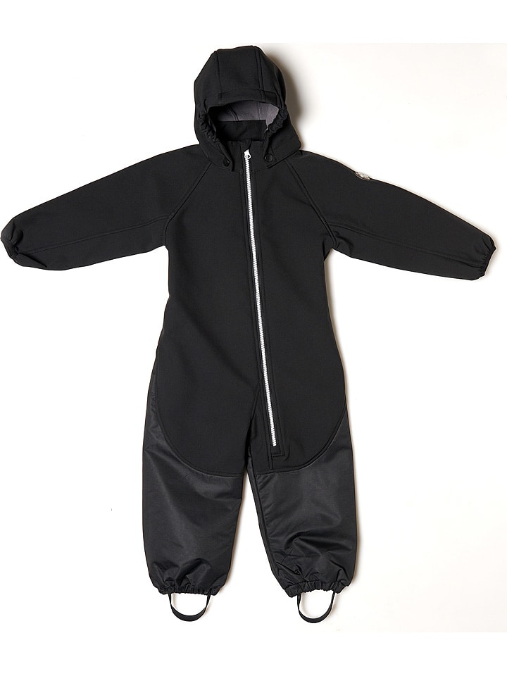 HULABALU Kombinezon softshellowy "Secret" w kolorze czarnym rozmiar: 104