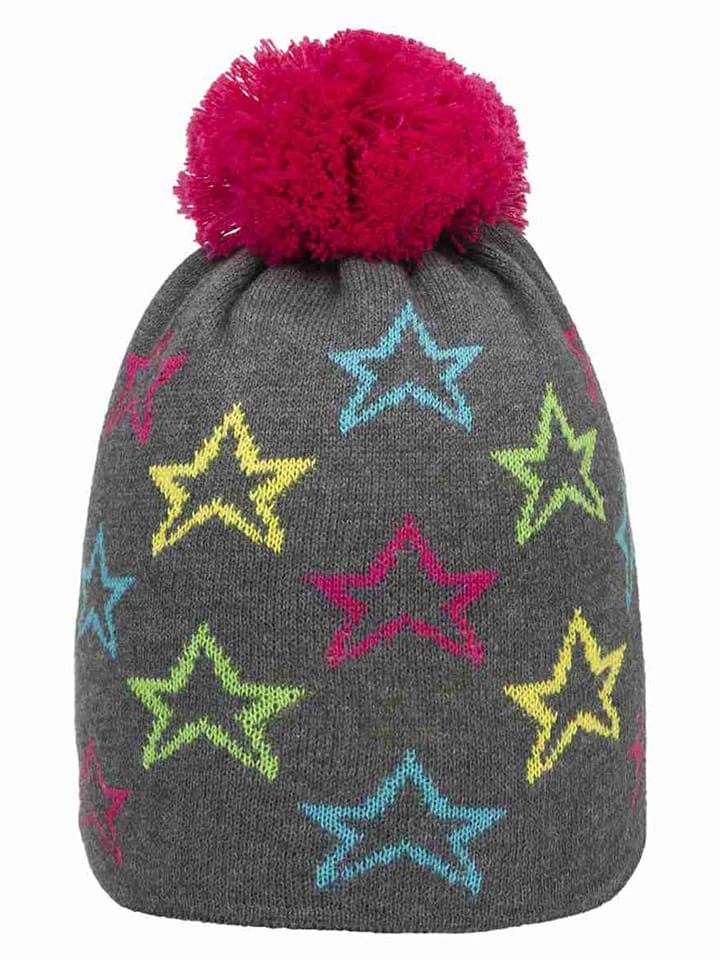 Döll Czapka w kolorze antracytowym ze wzorem rozmiar: 55 cm