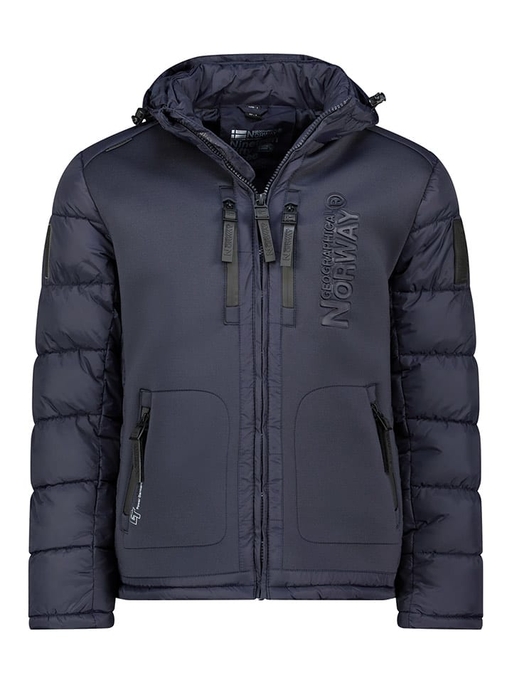 Geographical Norway Kurtka zimowa "Beachwood" w kolorze granatowym rozmiar: XXL