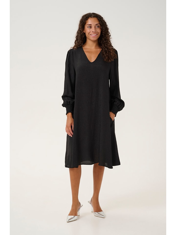 Kaffe Sukienka "Lui" w kolorze czarnym rozmiar: M