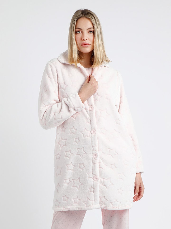 admas Kurtka polarowa w kolorze jasnoróżowym rozmiar: XL