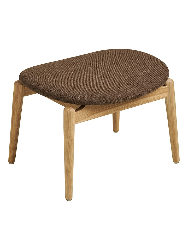 House Nordic Podnóżek "Olvera" w kolorze brązowym - 43 x 38 x 53,5 cm rozmiar: onesize