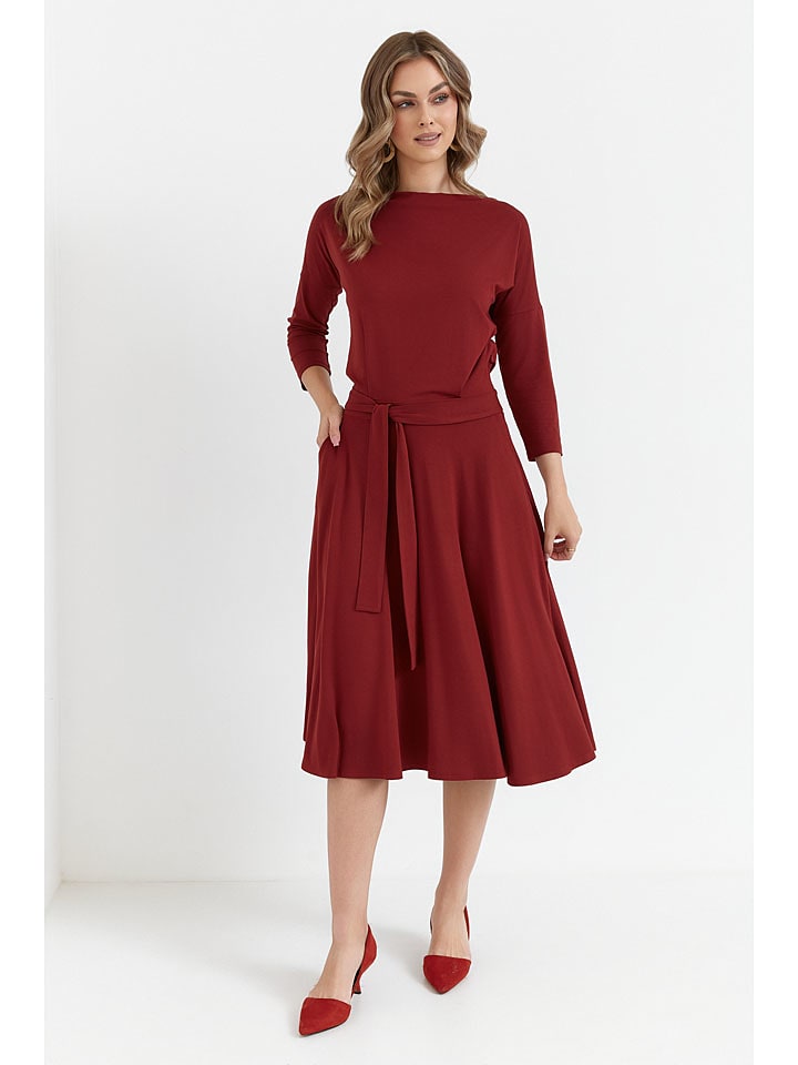 made of emotion Sukienka w kolorze czerwonym rozmiar: XL