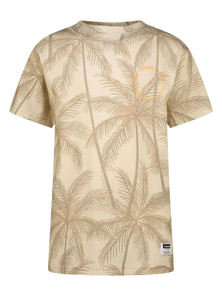 Vingino Koszulka w kolorze beżowym rozmiar: 128