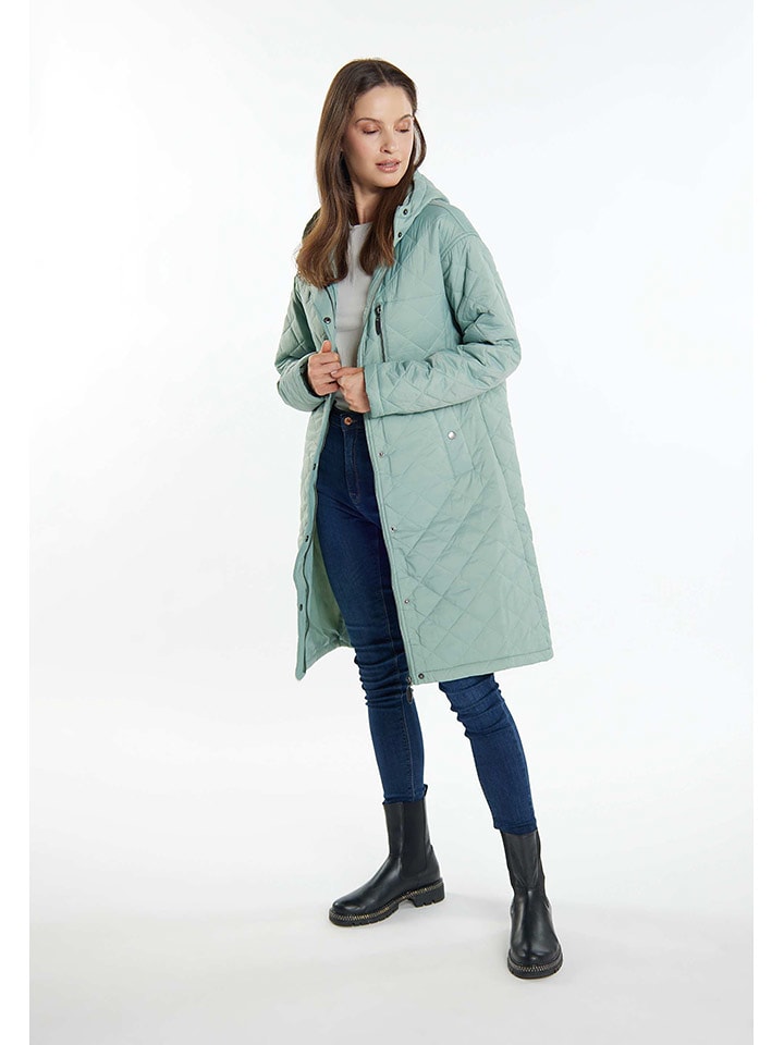 Schmuddelwedda Płaszcz przejściowy w kolorze miętowym rozmiar: L