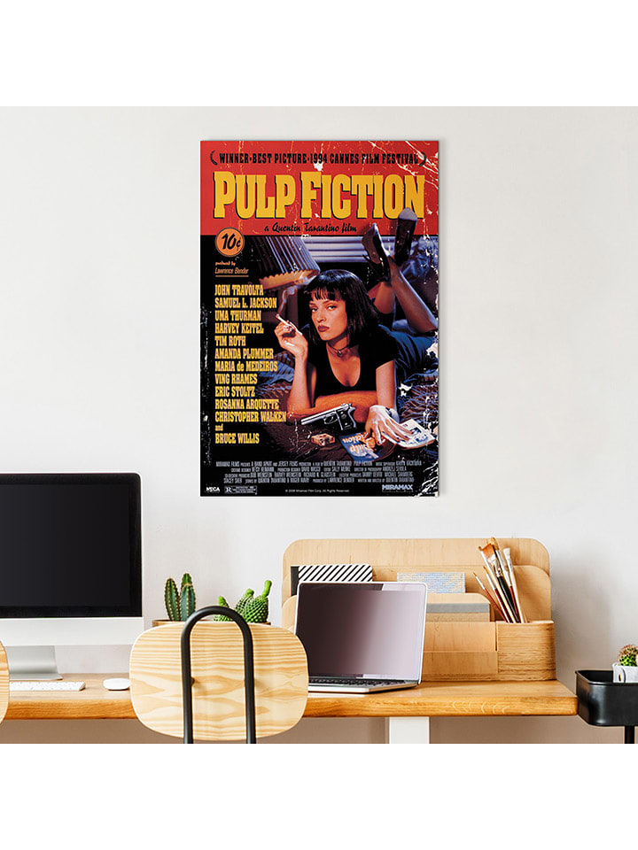 Orangewallz Druk artystyczny "Pulp Fiction" rozmiar: 60x90 cm
